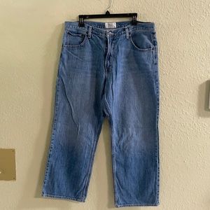 American eagle loose fit straight leg jeans. Size 36/30.